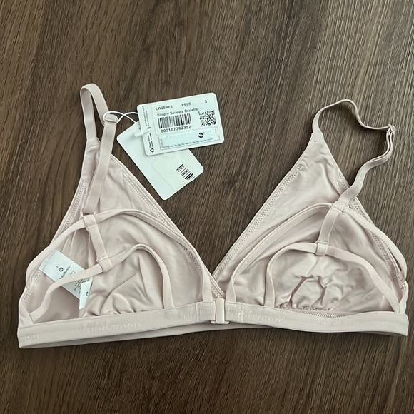 Lululemon Simply Strappy Bralette Size Small Pink Bliss - Picture 5 of 7